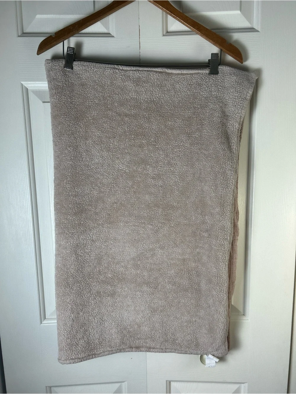 Bonbini New York Rainbow Print Baby Blanket Muslin Sherpa Reversible Lovey